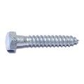 Midwest Fastener Lag Screw, 5/16 in, 2 in, Steel, Hot Dipped Galvanized Hex Hex Drive, 15 PK 35325